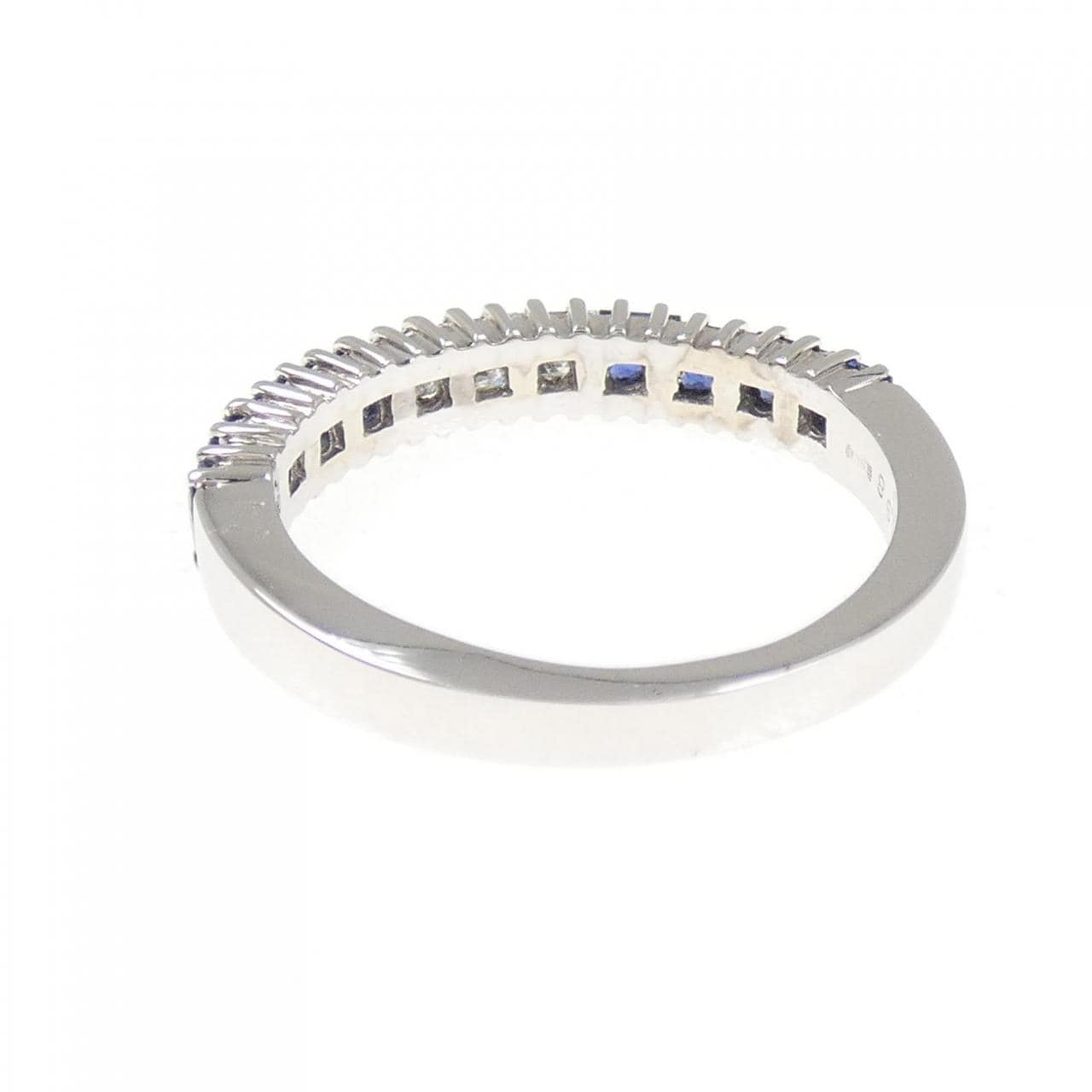 750WG サファイヤ リング 0.98CT