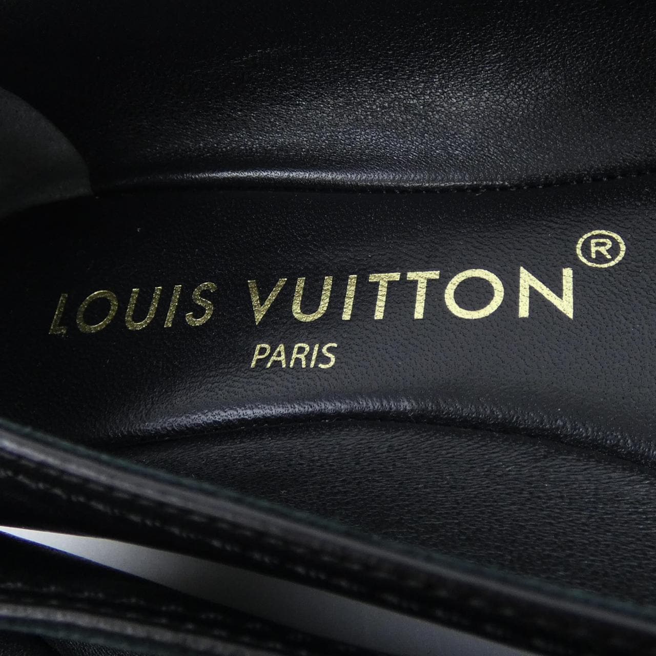 ルイヴィトン LOUIS VUITTON ポピライン バレリーナ フラットシューズ