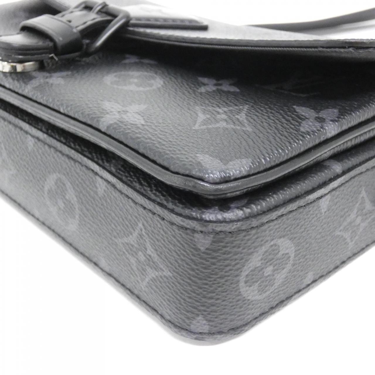 LOUIS VUITTON Monogram Eclipse Montsouris 穿戴式錢包 M83567 單肩包