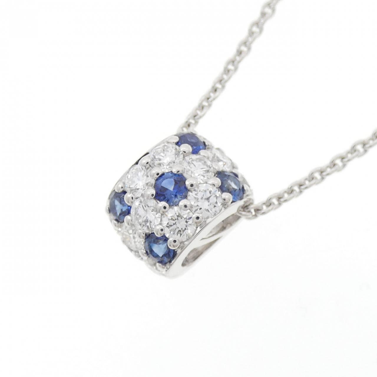 MIKIMOTO藍寶石項鍊0.31CT