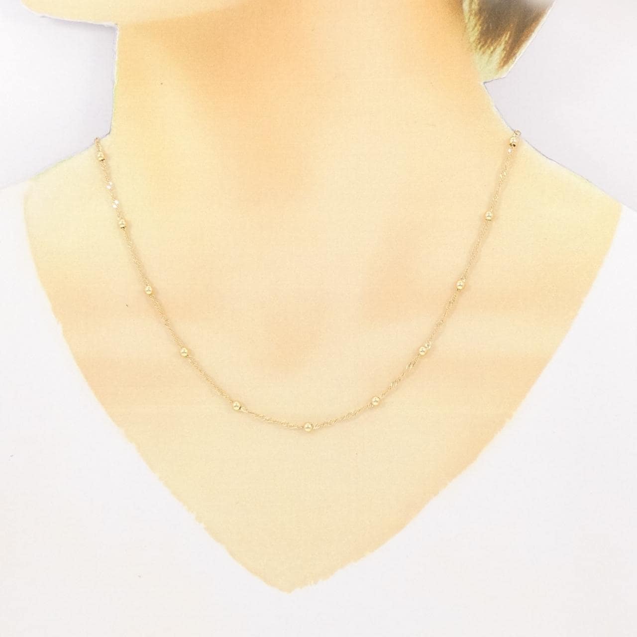 K18YG ネックレス