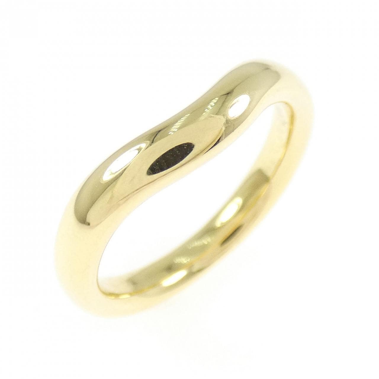 ティファニー カーブド リング