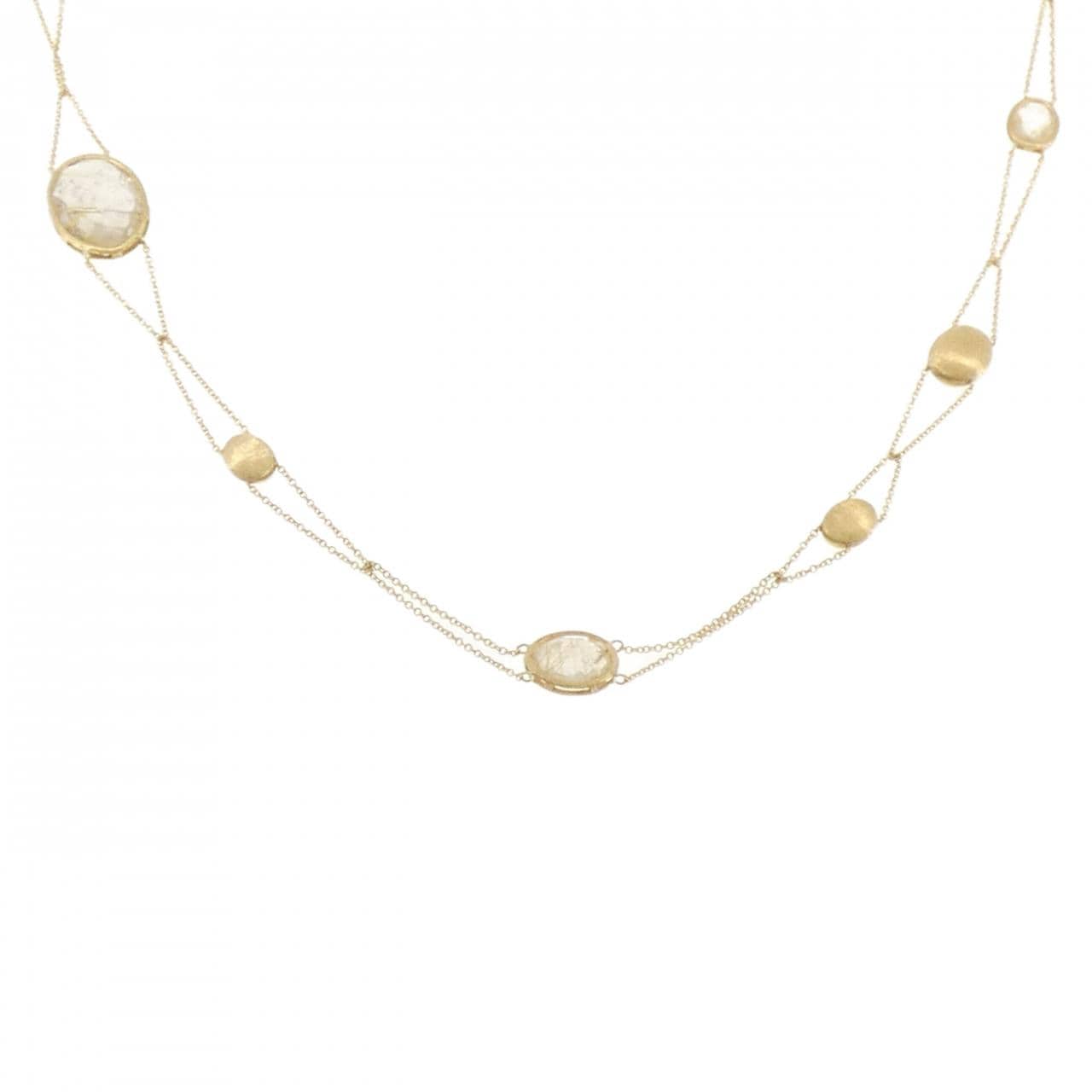 ナニス ルチルクォーツ ネックレス