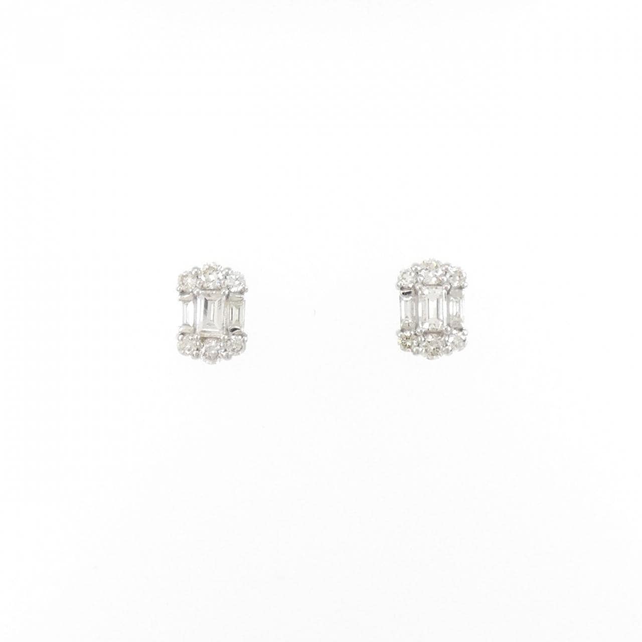 【新品】PT900 ダイヤモンド ピアス 0.40CT