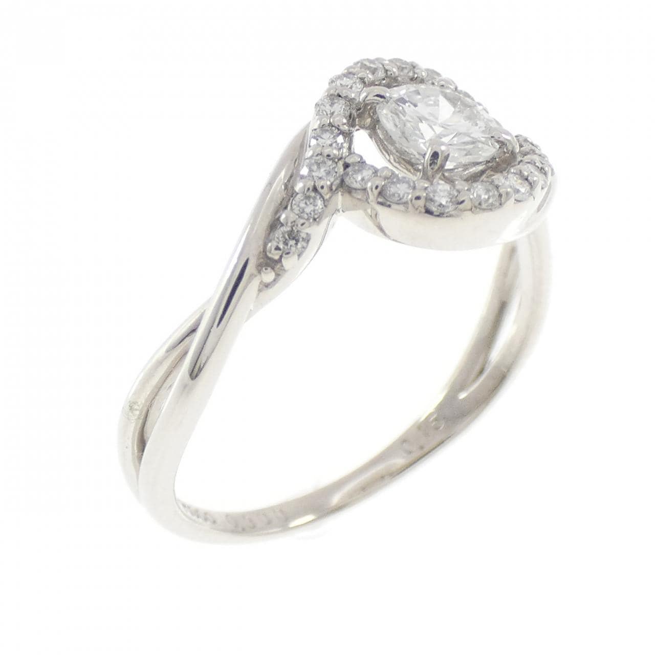 PT900 ダイヤモンド リング 0.300CT E VS2 Good