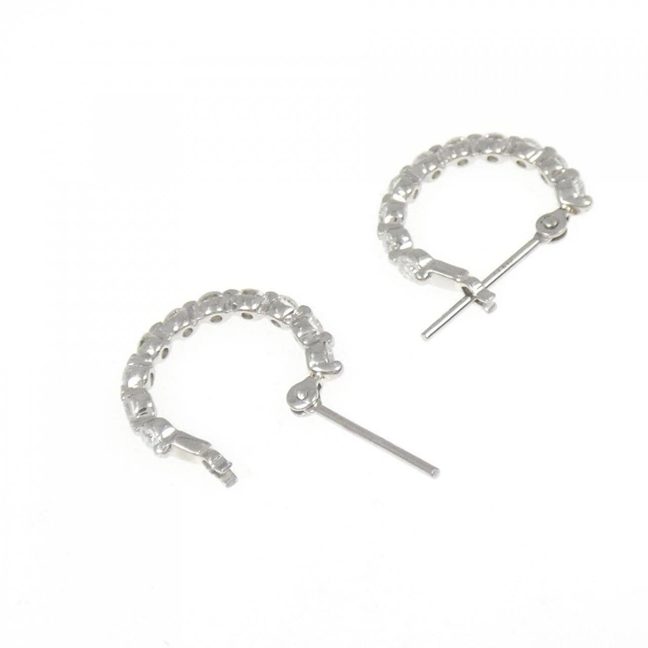 PT900 ダイヤモンド ピアス 0.50CT