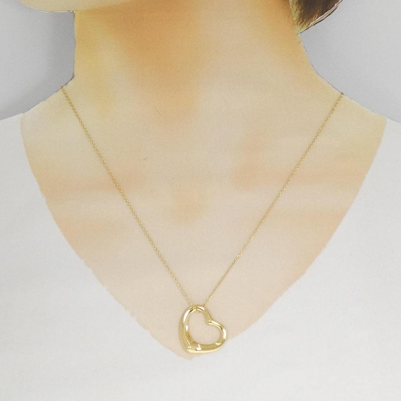 ティファニー オープンハート ネックレス