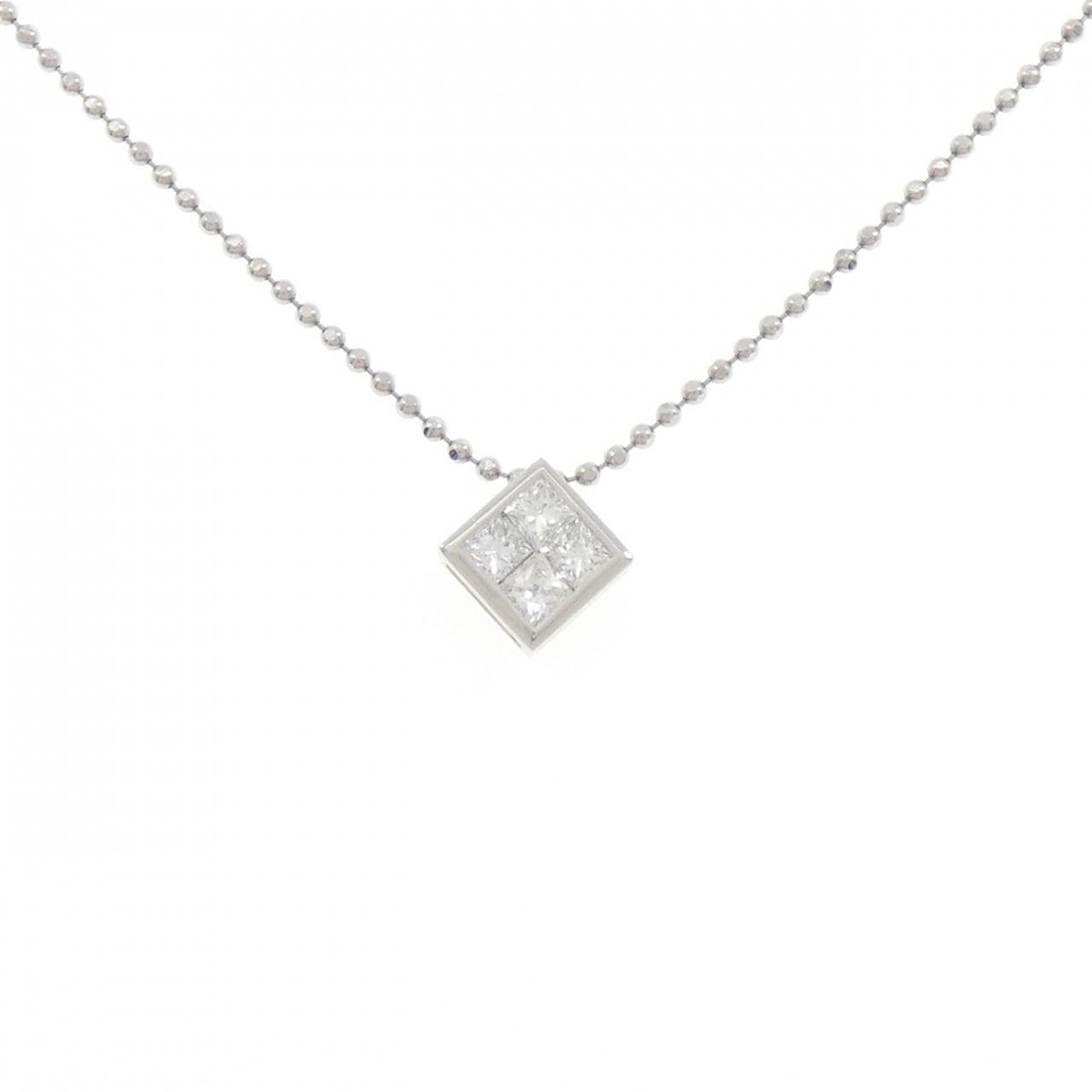 PT900/PT850 ダイヤモンド ネックレス 0.80CT