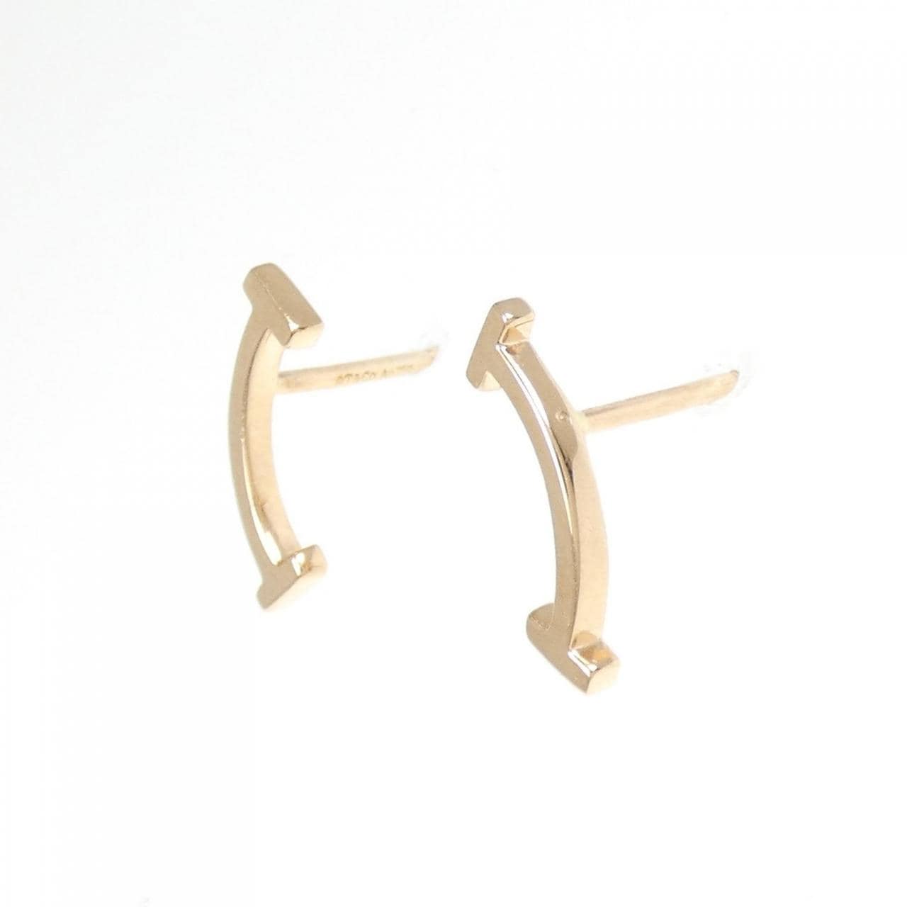 ティファニー Tスマイル ピアス