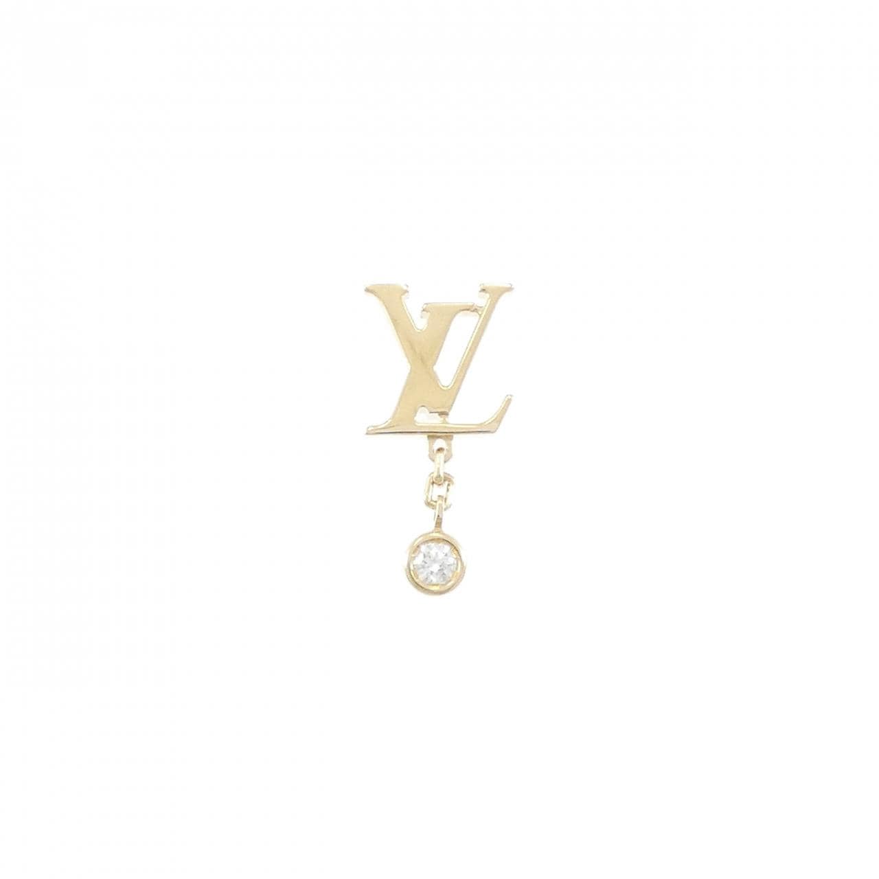 ルイヴィトン ピュス イディール ブロッサム ピアス 片耳