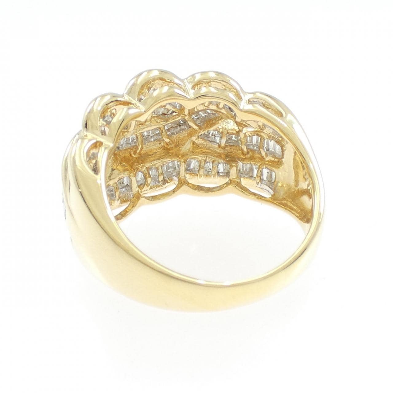 K18YG ダイヤモンド リング 1.50CT