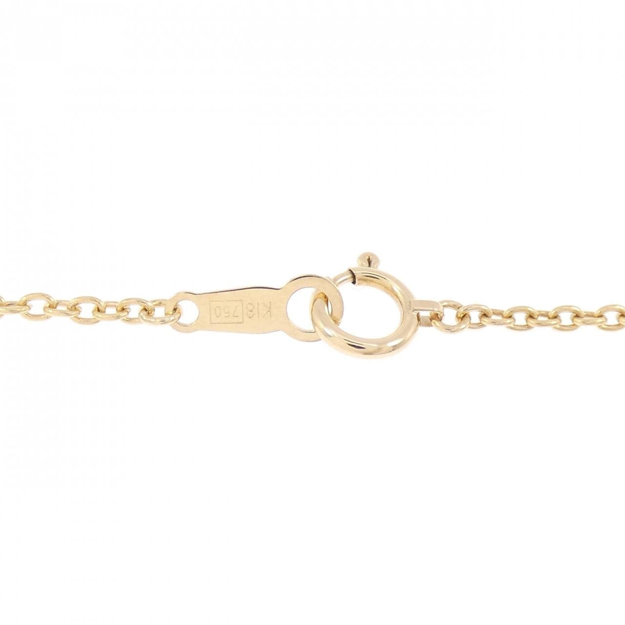 K18YG ダイヤモンド ネックレス 0.30CT