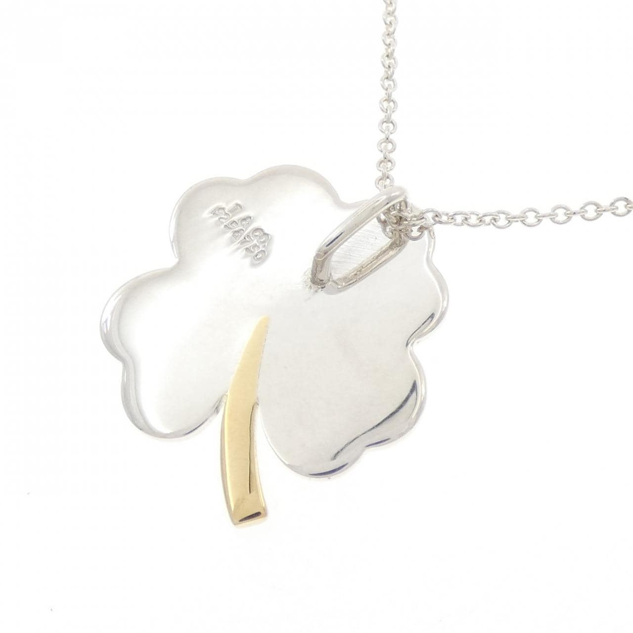 ティファニー 925/750YG ネックレス