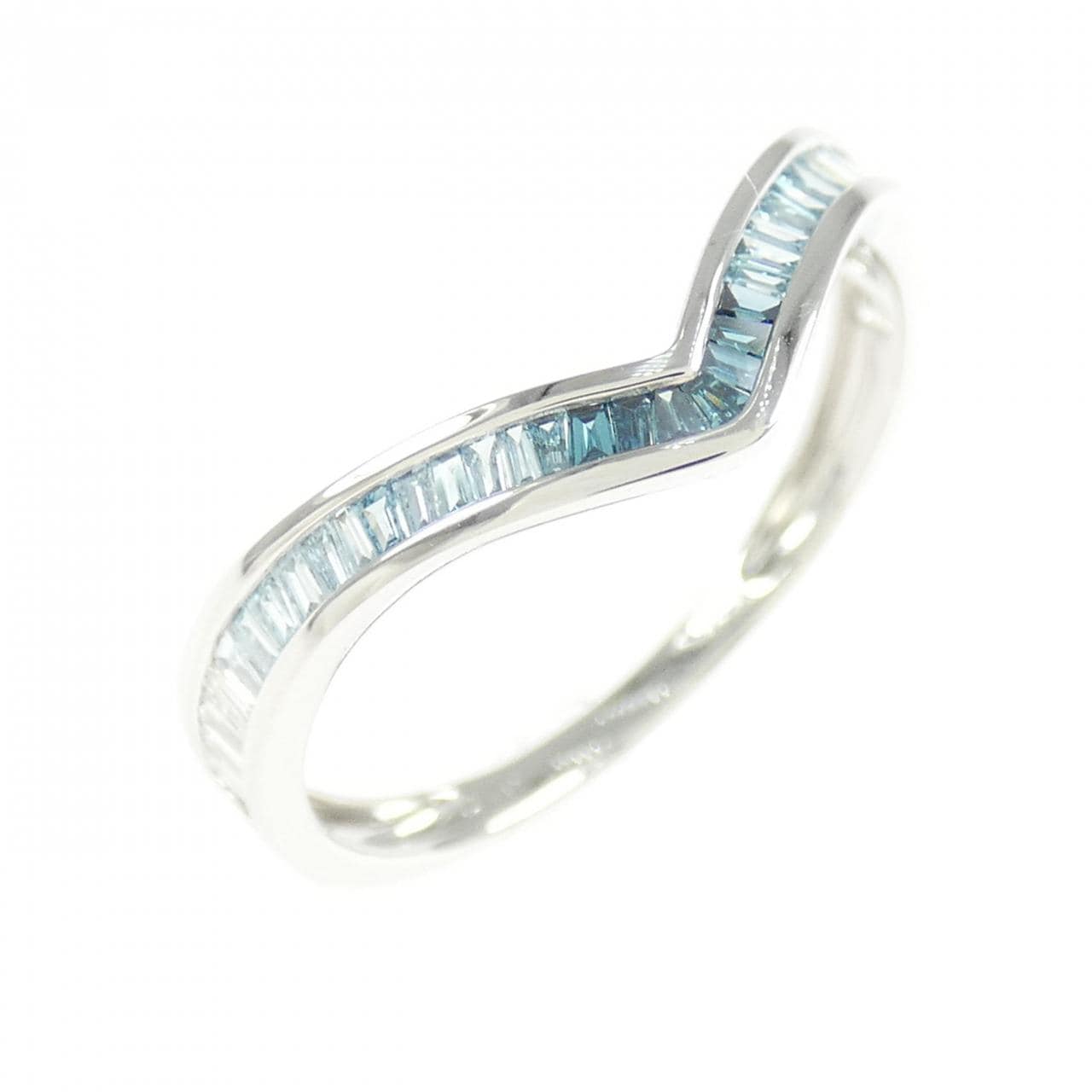 K18WG ダイヤモンド リング 0.30CT
