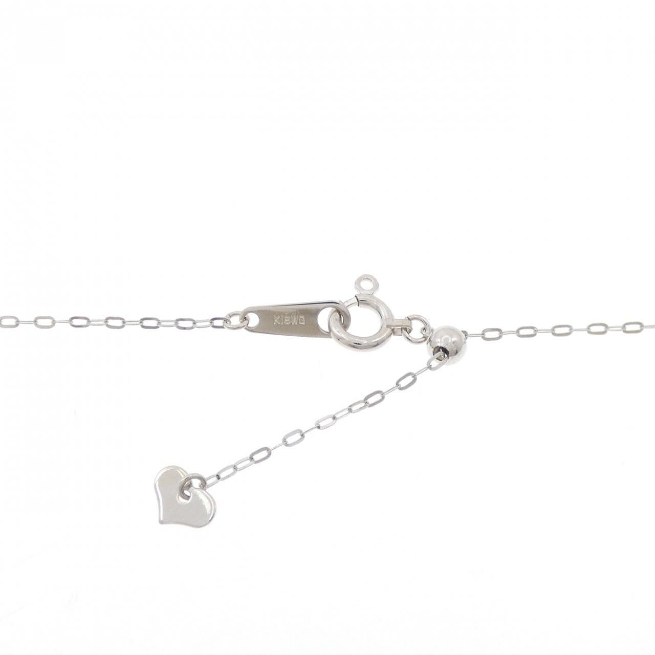 K18WG ダイヤモンド ネックレス 0.60CT