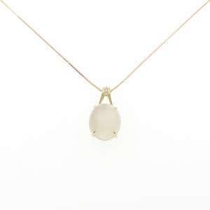 K18YG ムーンストーン ネックレス 6.00CT