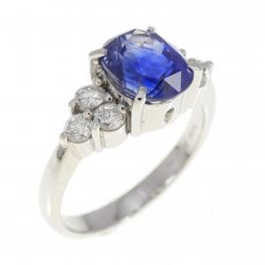 PT サファイヤ リング 2.458CT
