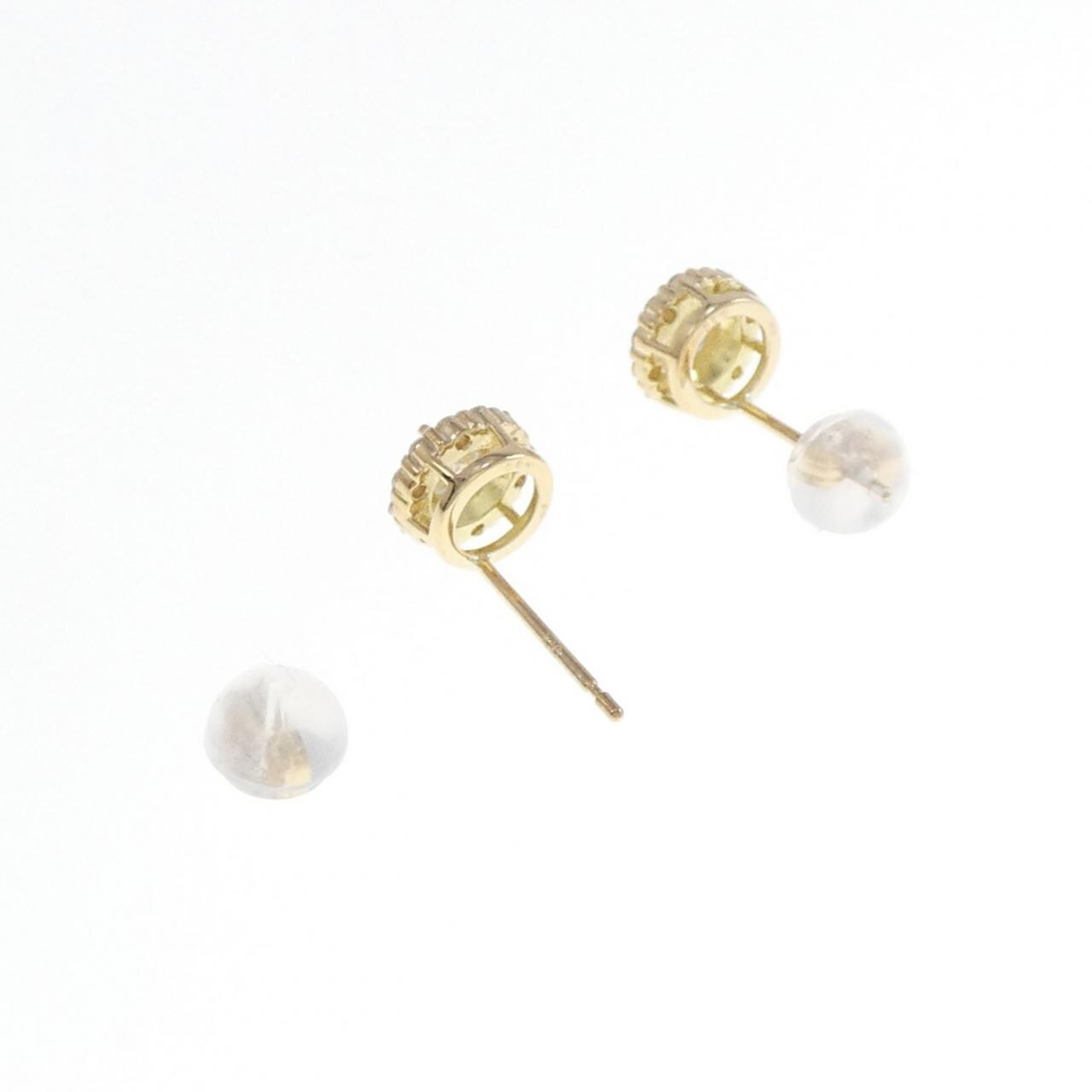 【リメイク】K18YG ダイヤモンド ピアス 0.60CT