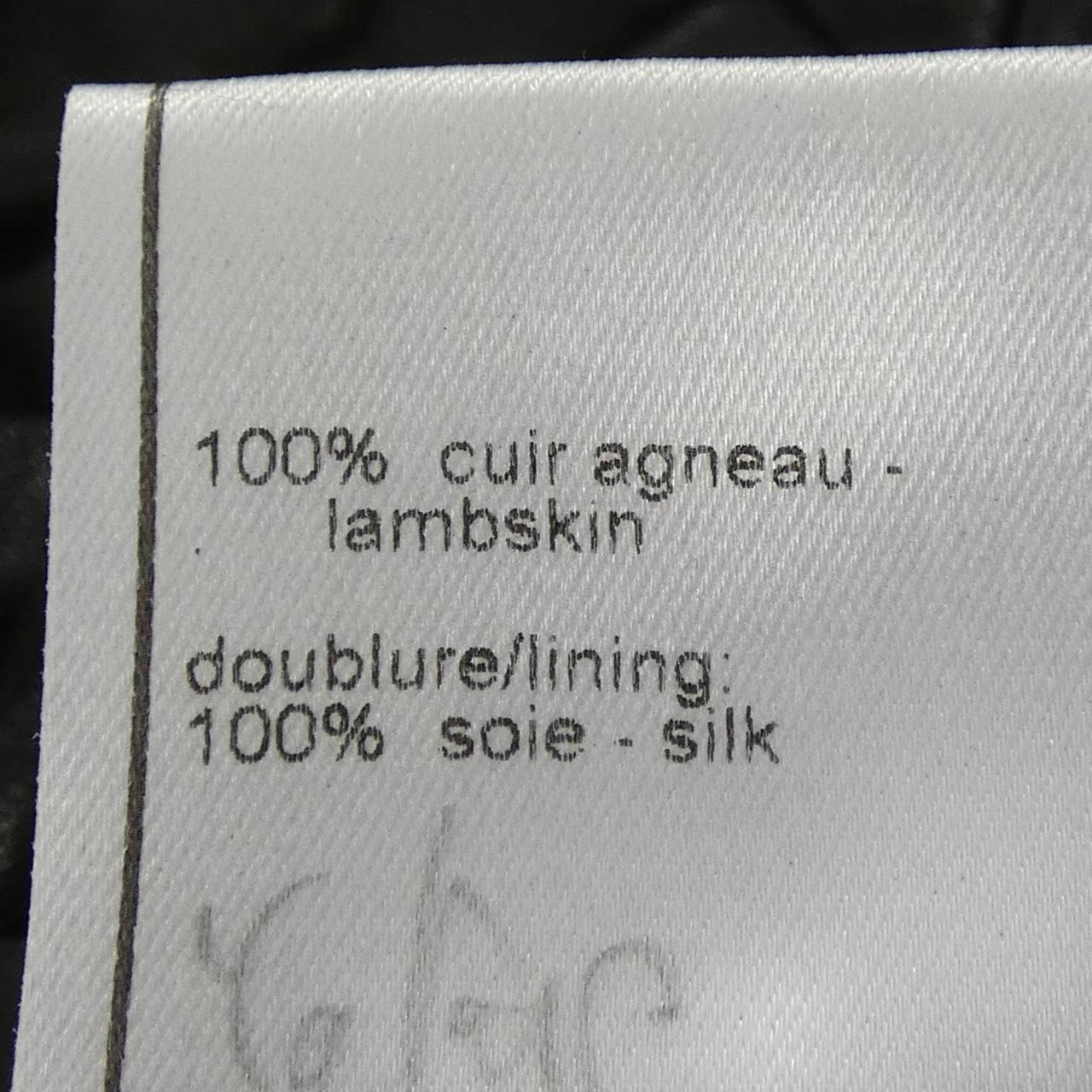 【ヴィンテージ】シャネル CHANEL P22125V01431 03A レザージャケット