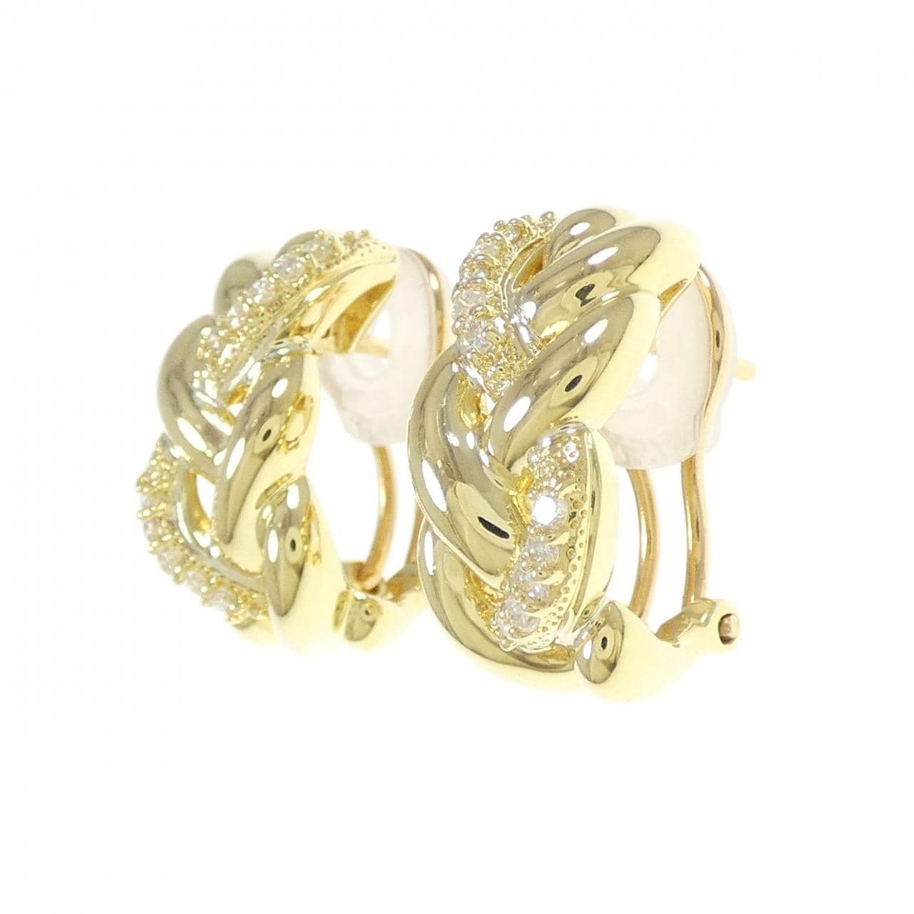 K18YG ダイヤモンド ピアス/イヤリング 0.20CT