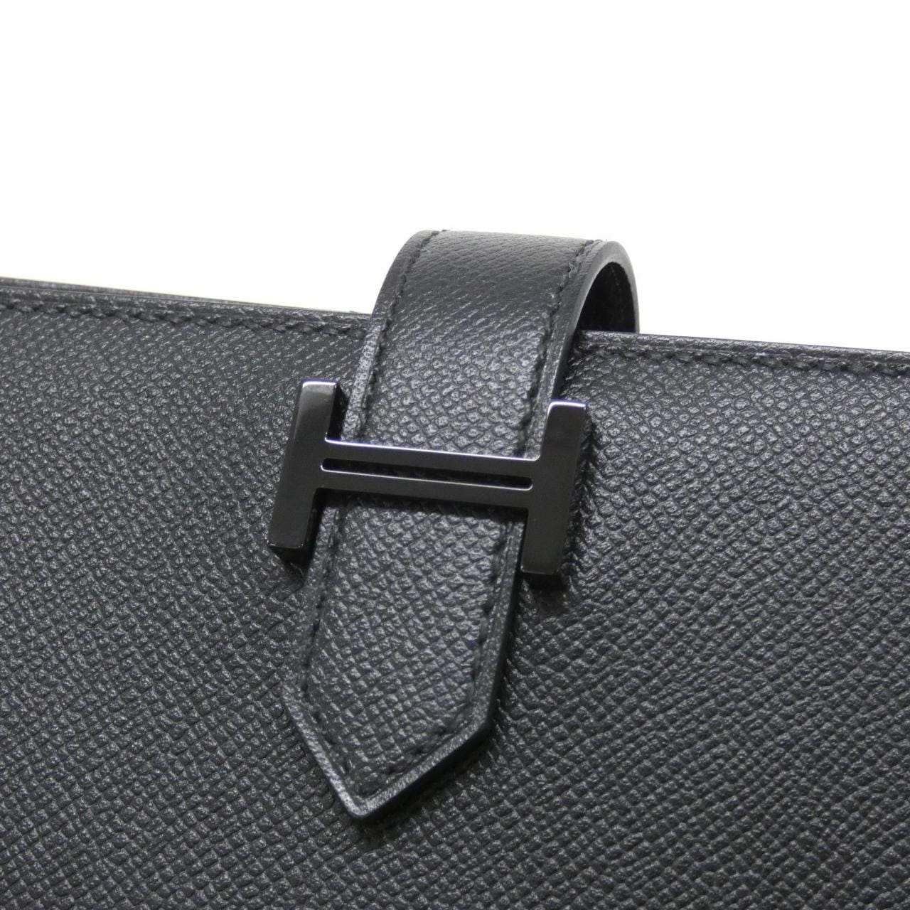 【未使用品】エルメス ベアン コンパクト モノクローム 085916CH 財布