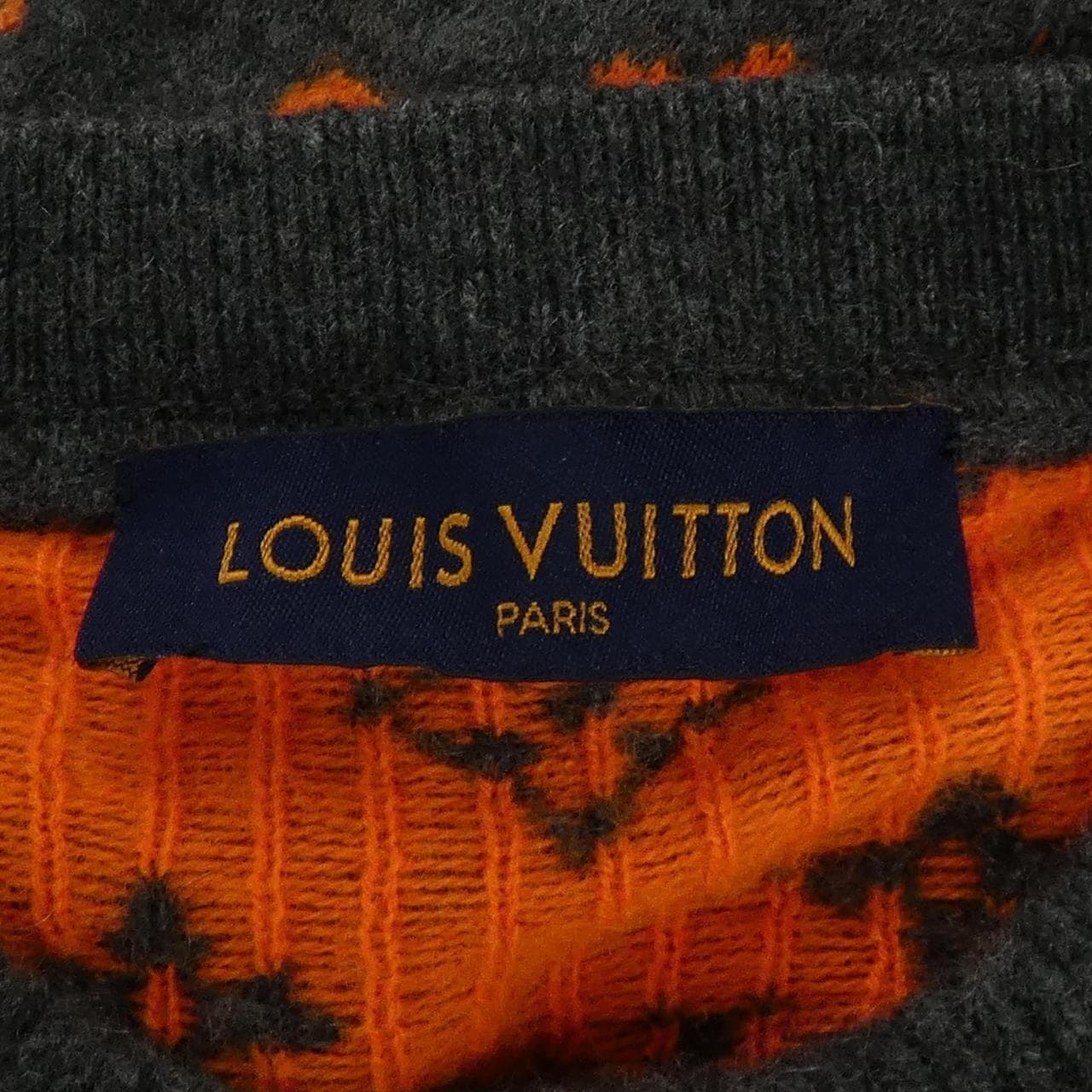 ルイヴィトン LOUIS VUITTON ハーフアンドハーフモノグラム HGN41WIXW ニット