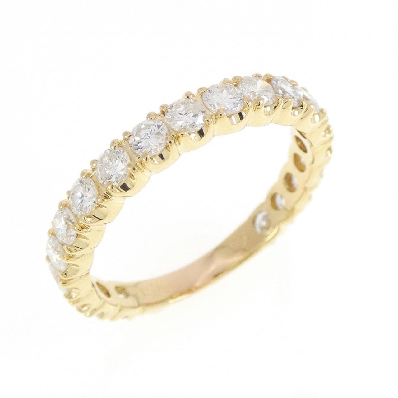 K18YG ダイヤモンド リング 1.03CT