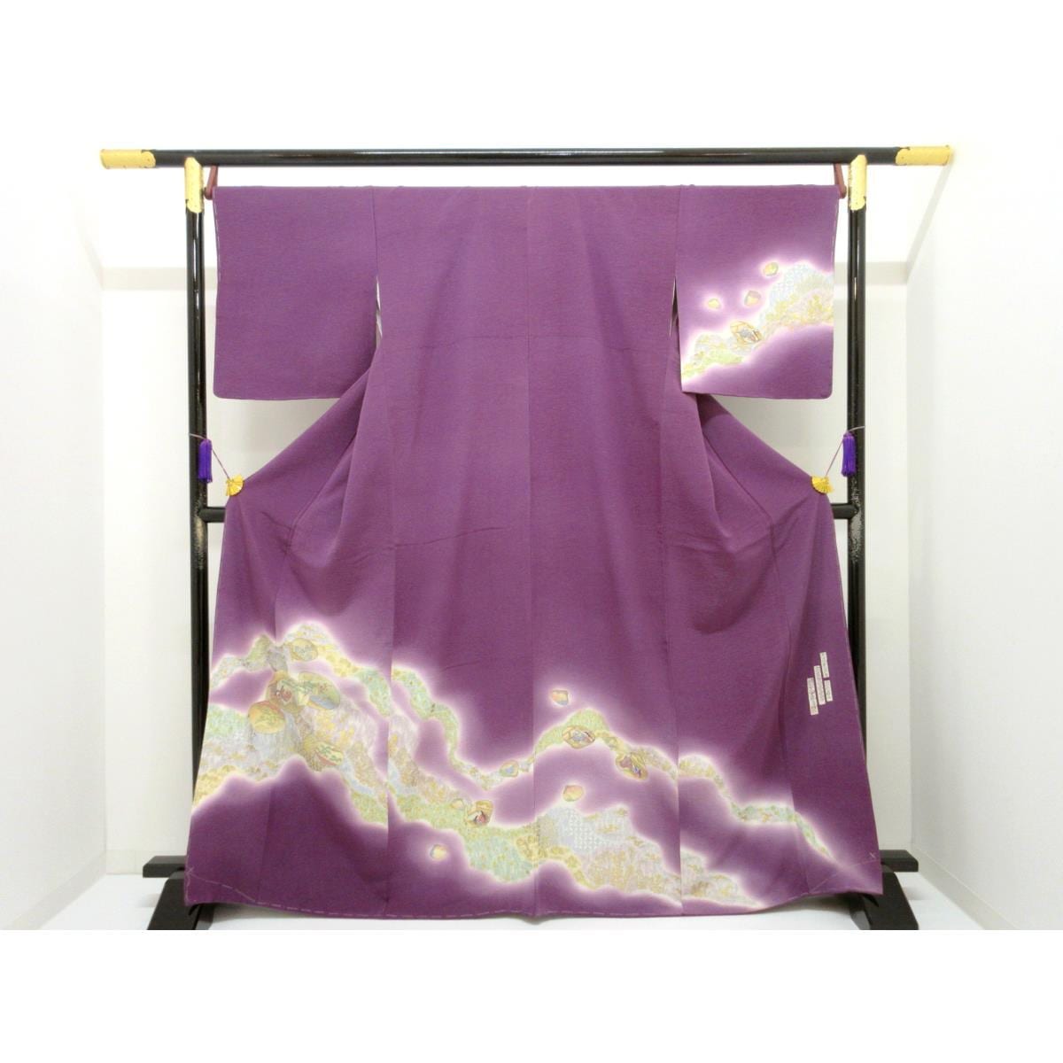 【未使用品】訪問着　身幅２Ｌ寸【樽本伊勢蔵】