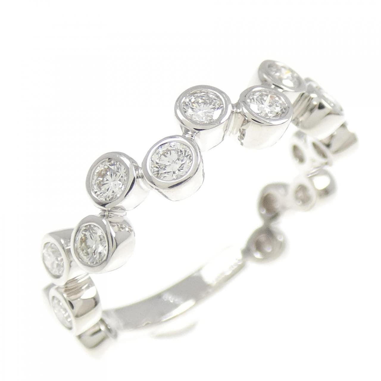 K18WG ダイヤモンド リング 0.50CT