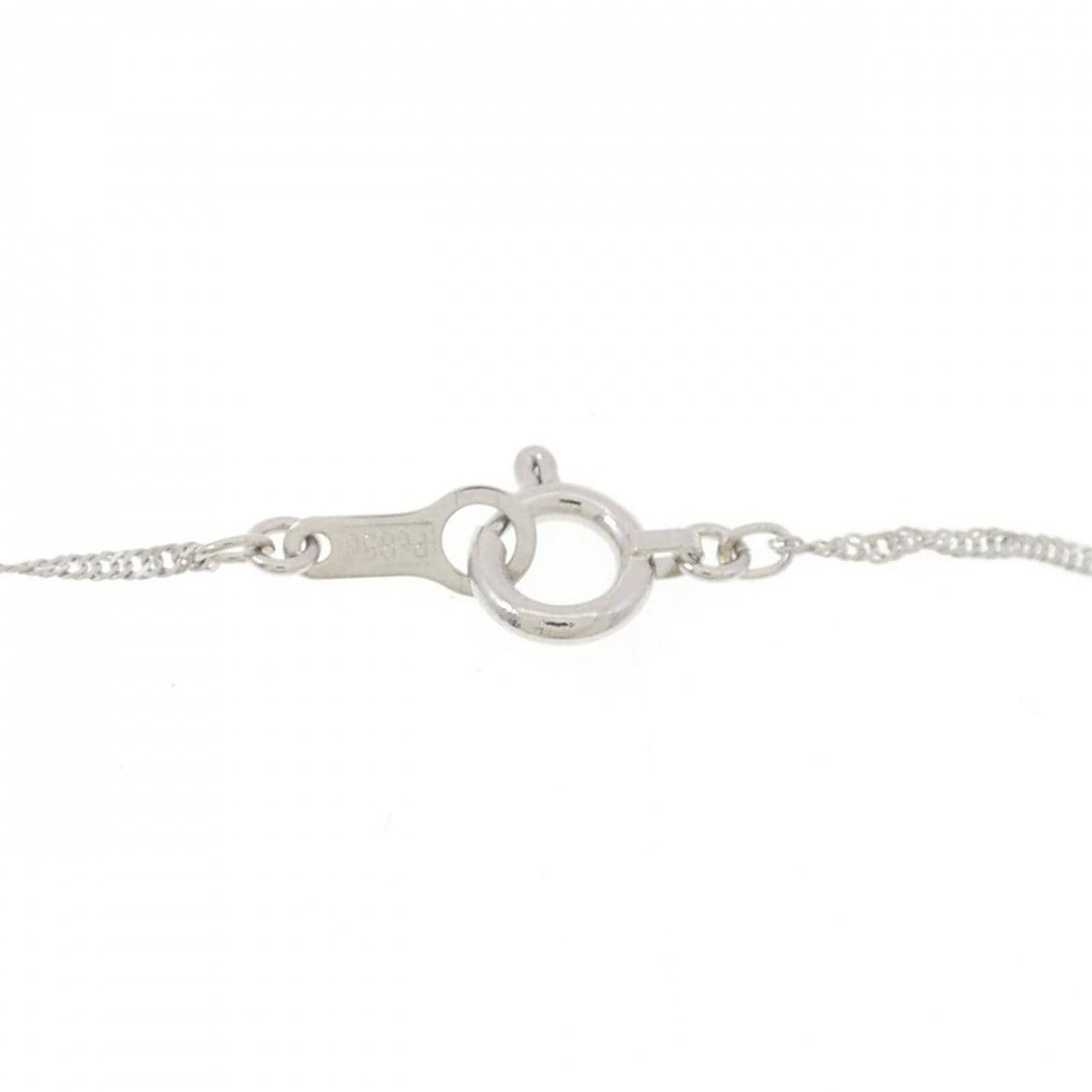 PT900/PT850 クロス ダイヤモンド ネックレス 0.30CT