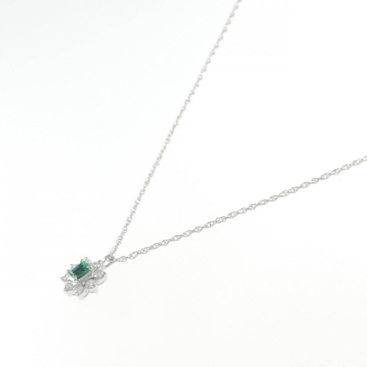PT Emerald Necklace 0.31CT