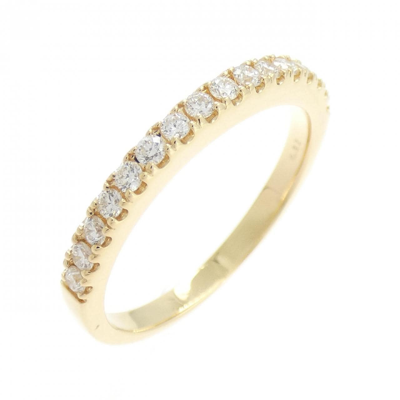 【リメイク】K18YG ダイヤモンド リング 0.32CT