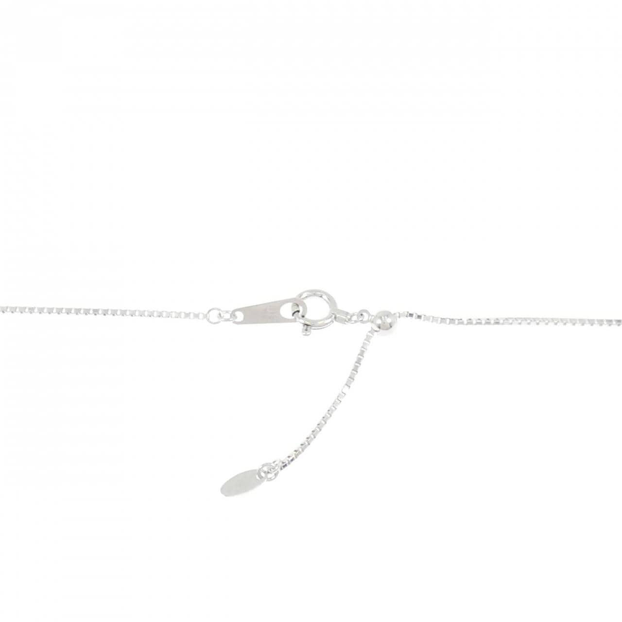 K18WG ダイヤモンド ネックレス 2.00CT