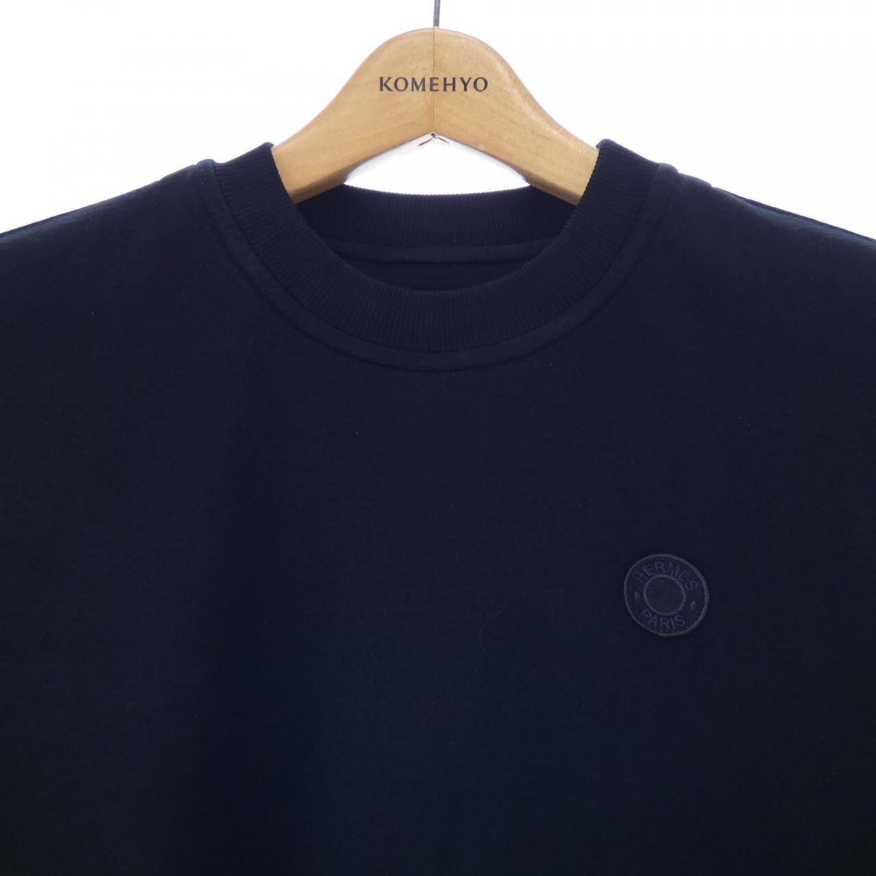 エルメス HERMES ダブルジャージーウェーブ CLOU DE SELLE 4E4652DI チュニック