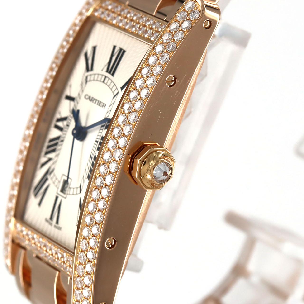 カルティエ タンクアメリカン PG/D WB710003 PG･RG 自動巻