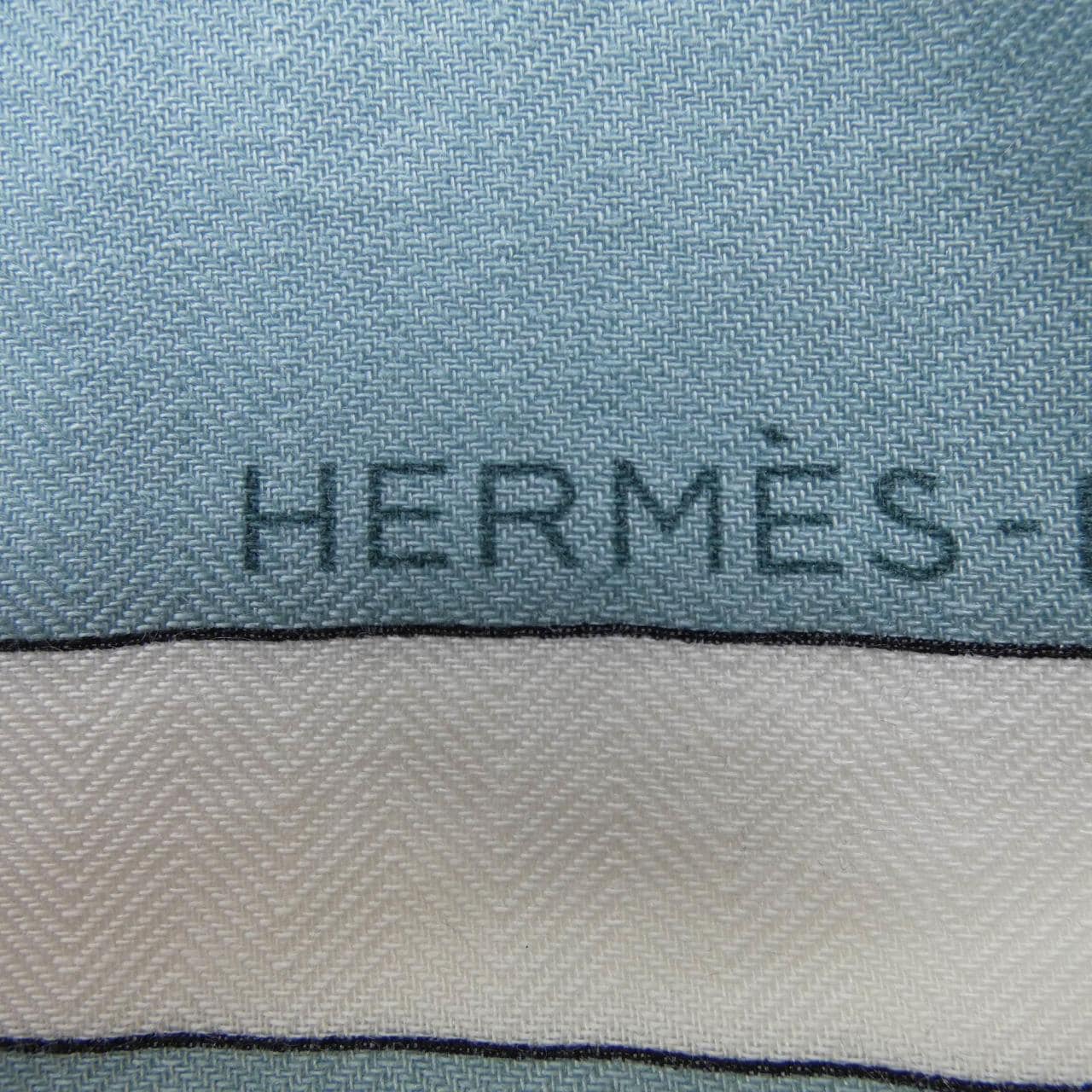 エルメス HERMES EX-LIBRIS H363791S トライアングルジェアン ショール