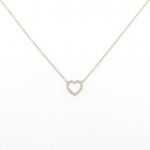 ティファニー メトロ ハート ミニ ネックレス