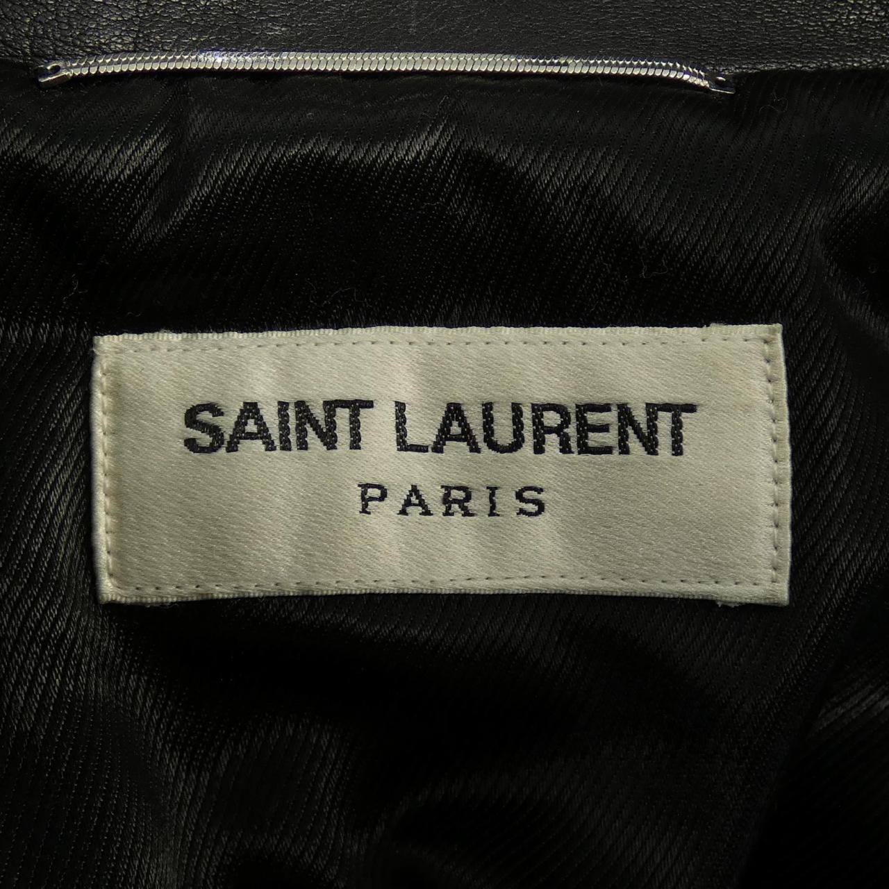 サンローラン SAINT LAURENT レザーライダースジャケット