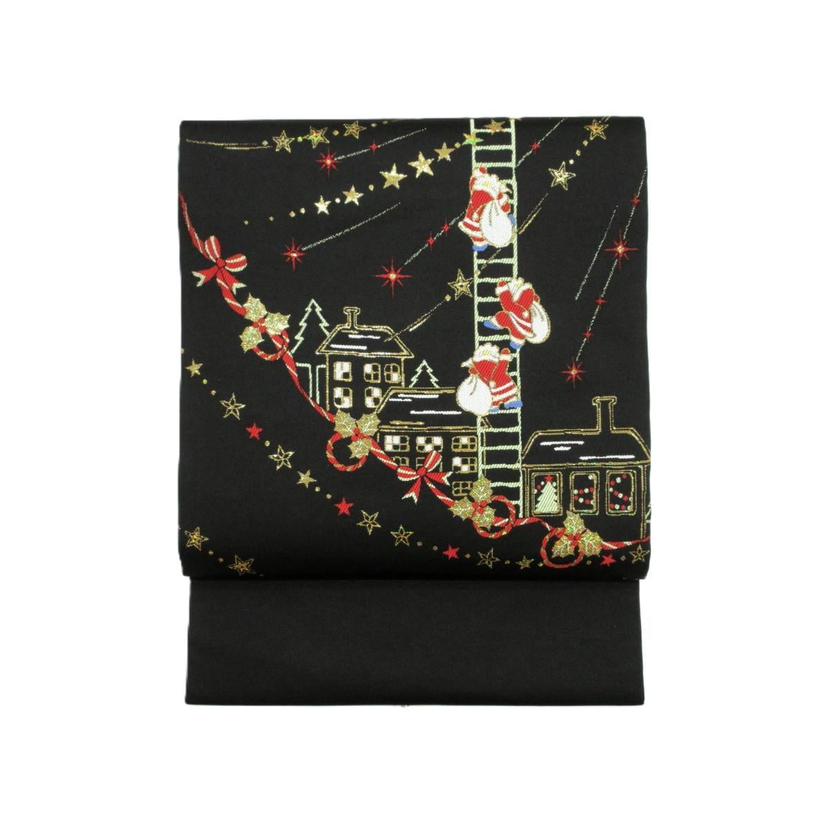 【未使用品】名古屋帯　クリスマス