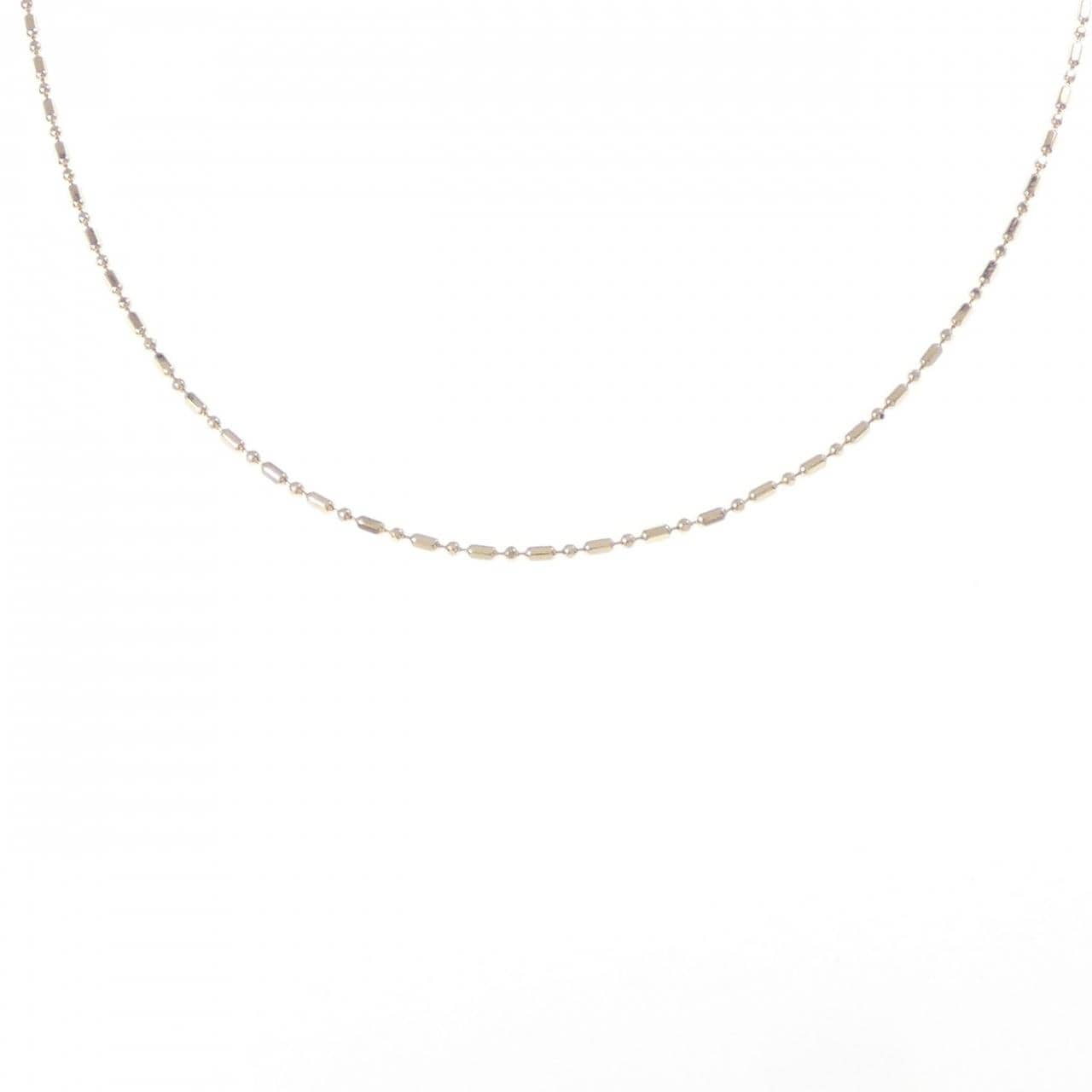 K18YG necklace