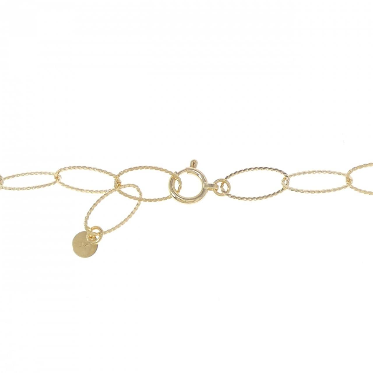 K18YG necklace