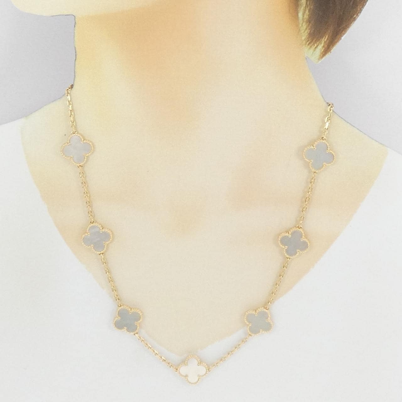 ヴァンクリーフ&アーペル ヴィンテージアルハンブラ 10モチーフ ネックレス