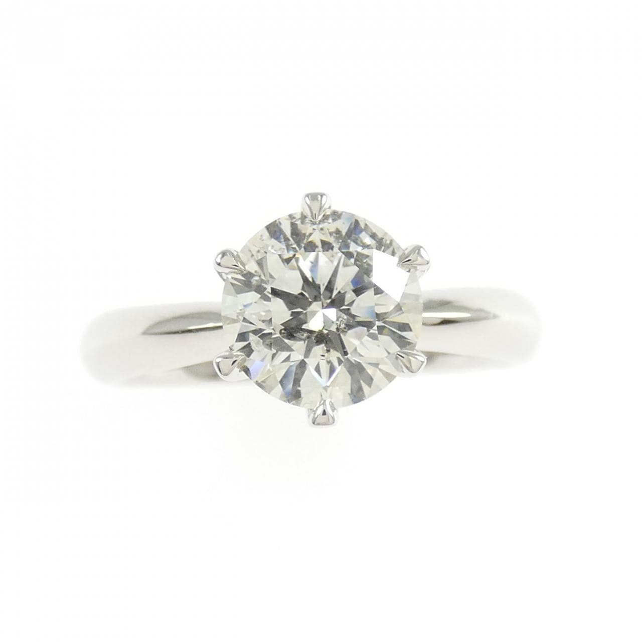【リメイク】PT900 ダイヤモンド リング 1.327CT H I1 EXT