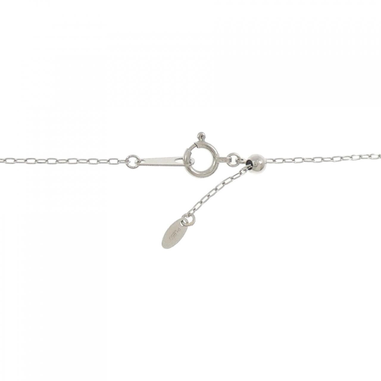 PT900/PT850 タンザナイト ネックレス 0.68CT