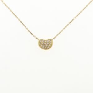 K18YG ダイヤモンド ネックレス 0.15CT