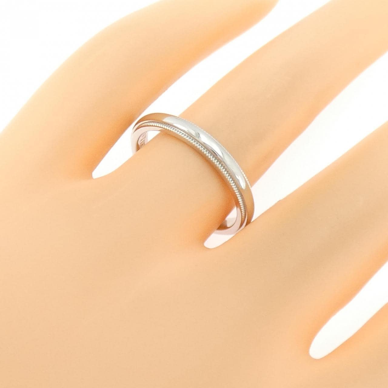 ティファニー ミルグレイン リング