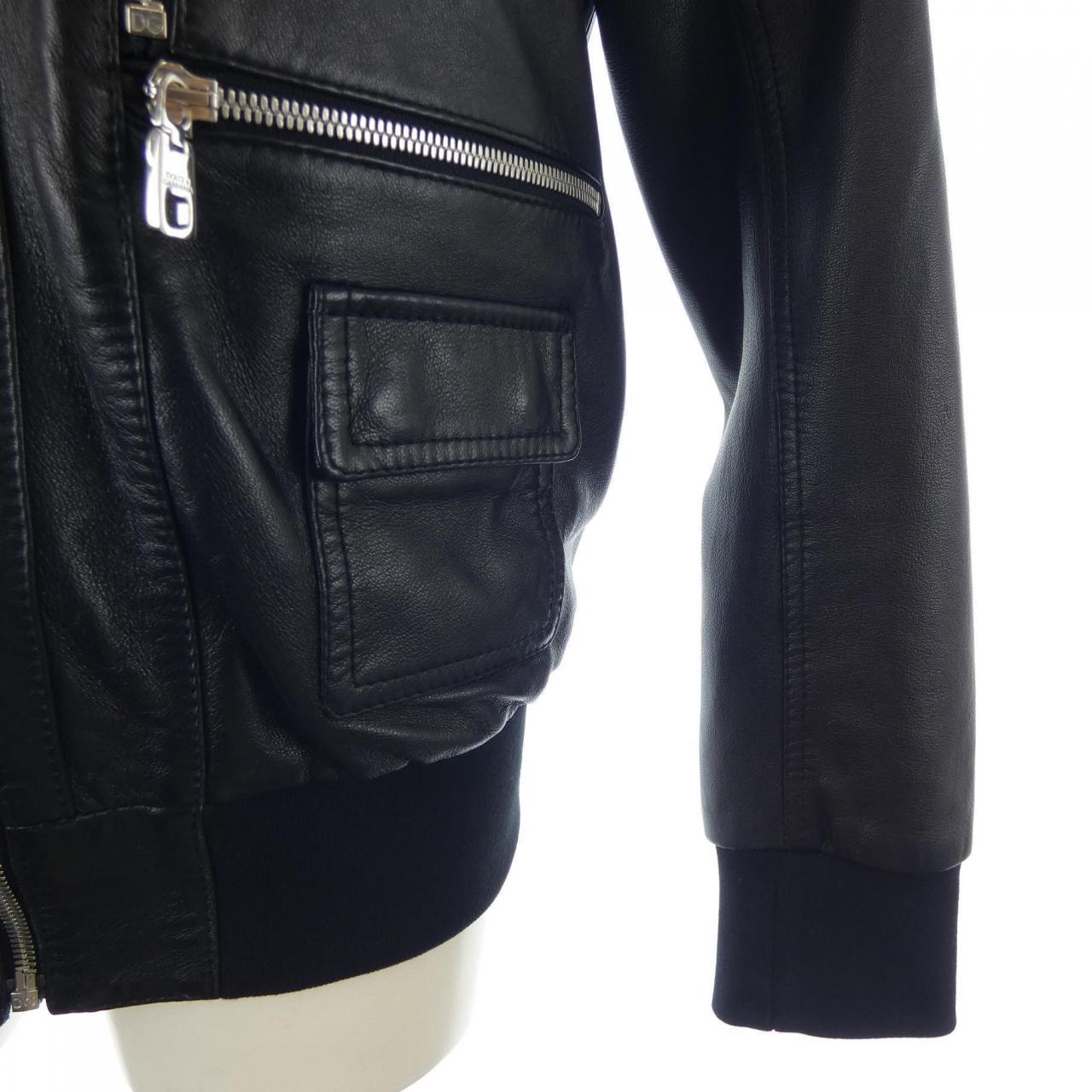 ドルチェアンドガッバーナ DOLCE&GABBANA G9KG1LFUL89 レザージャケット