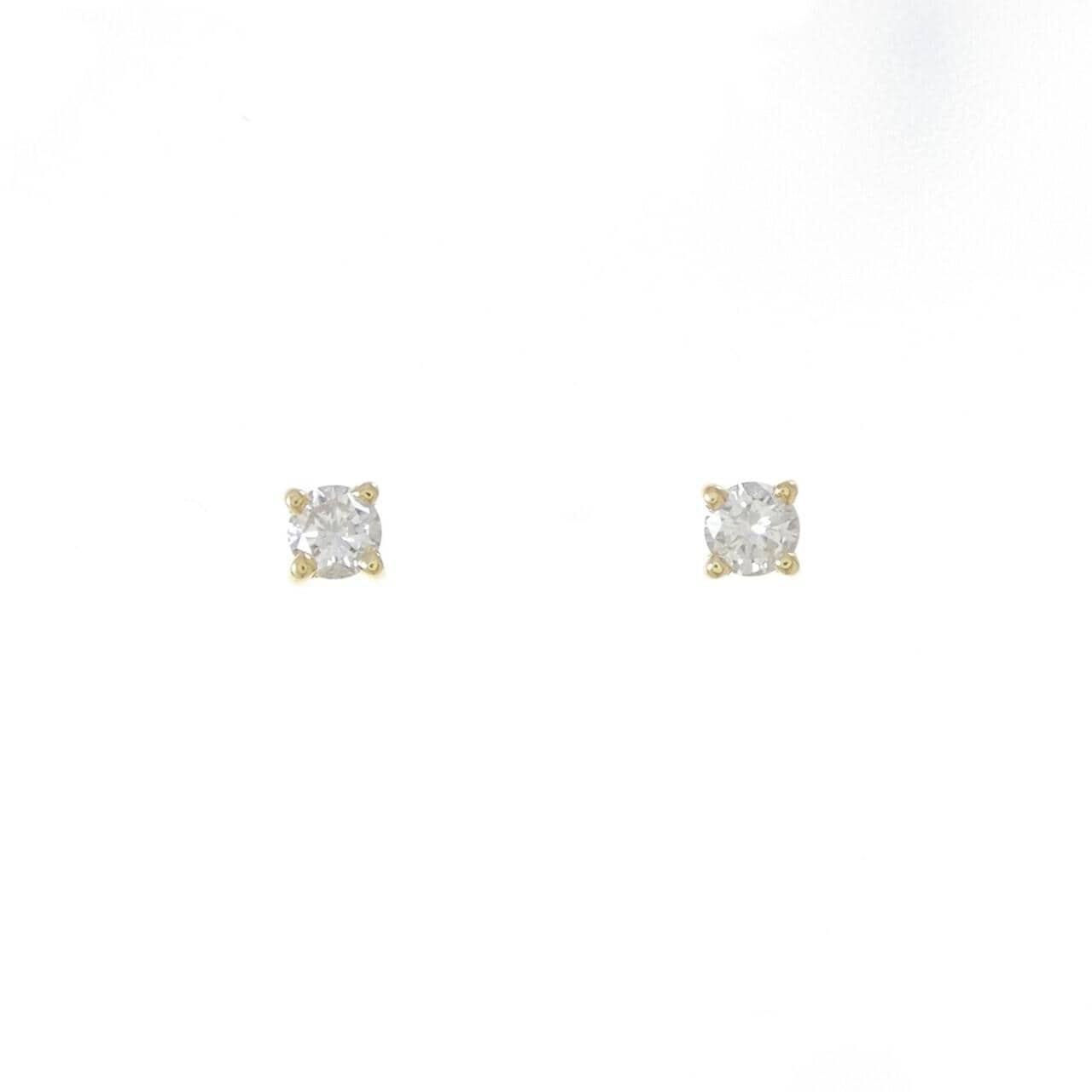 K18YG ダイヤモンド ピアス