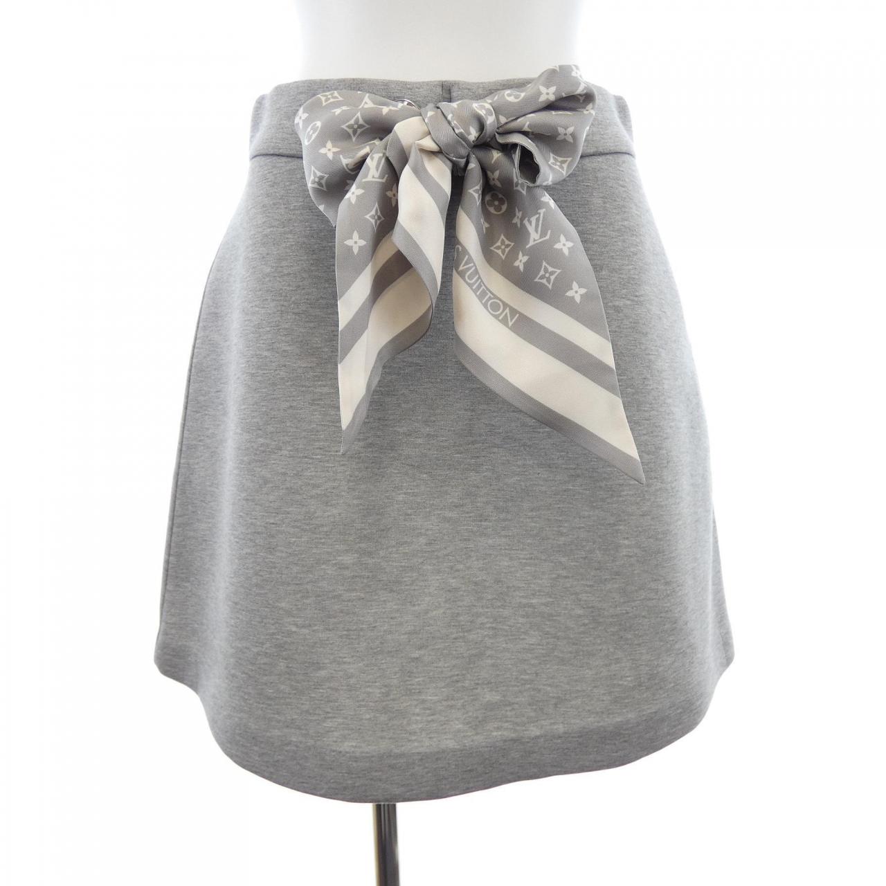 ルイヴィトン LOUIS VUITTON モノグラム スカーフ ミニスカート FTJS92ZHP スカート