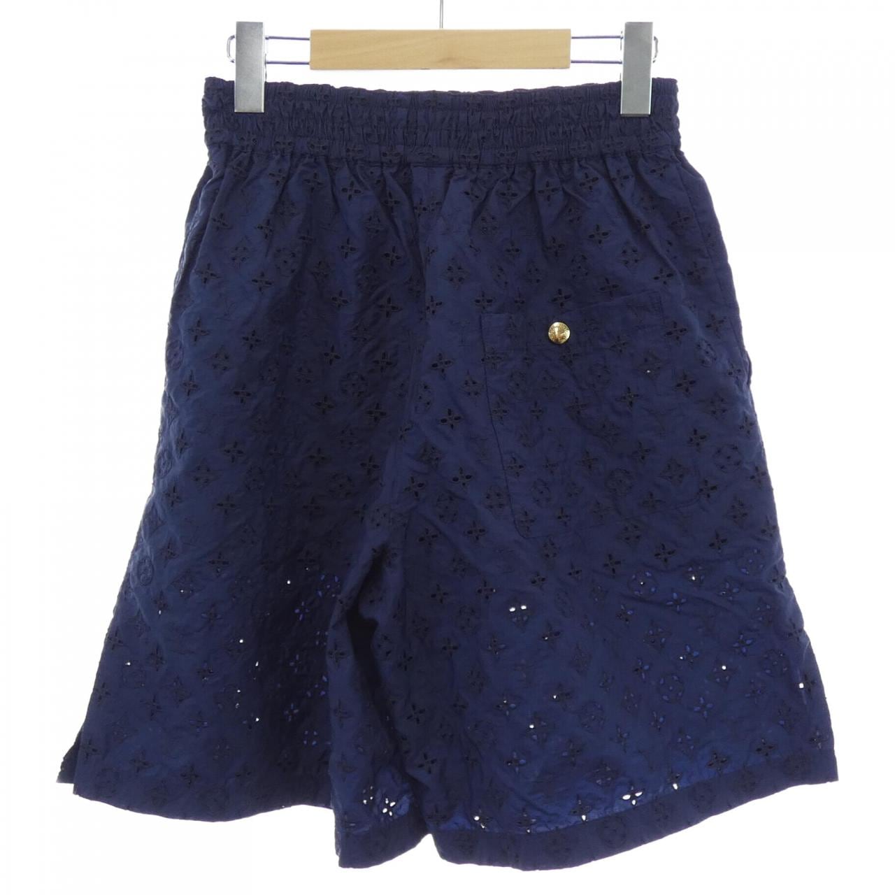 ルイヴィトン LOUIS VUITTON ブロデリーアングレーズモノグラムバミューダショーツ FNPB04O78 ショートパンツ